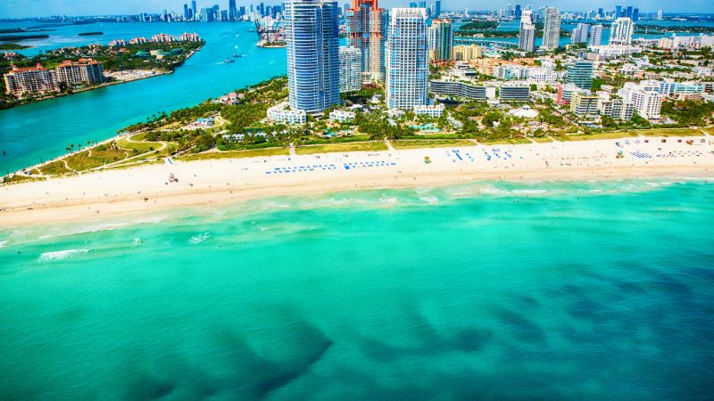 La playa de Miami Beach