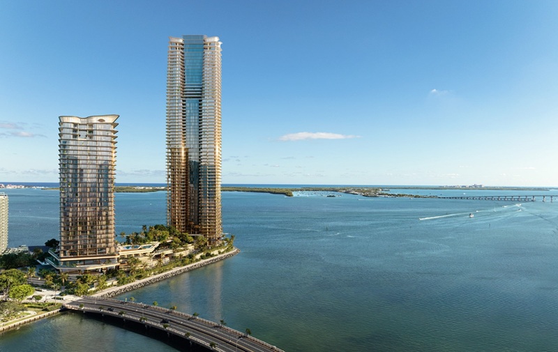 The Residences at Mandarin Oriental Miami: lanzamiento en Brickell Key